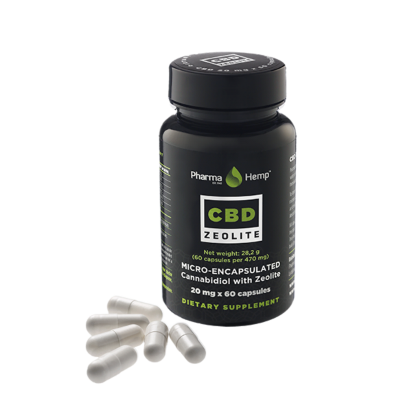 PHARMAHEMP CBD ZEOLITE CAPSULES